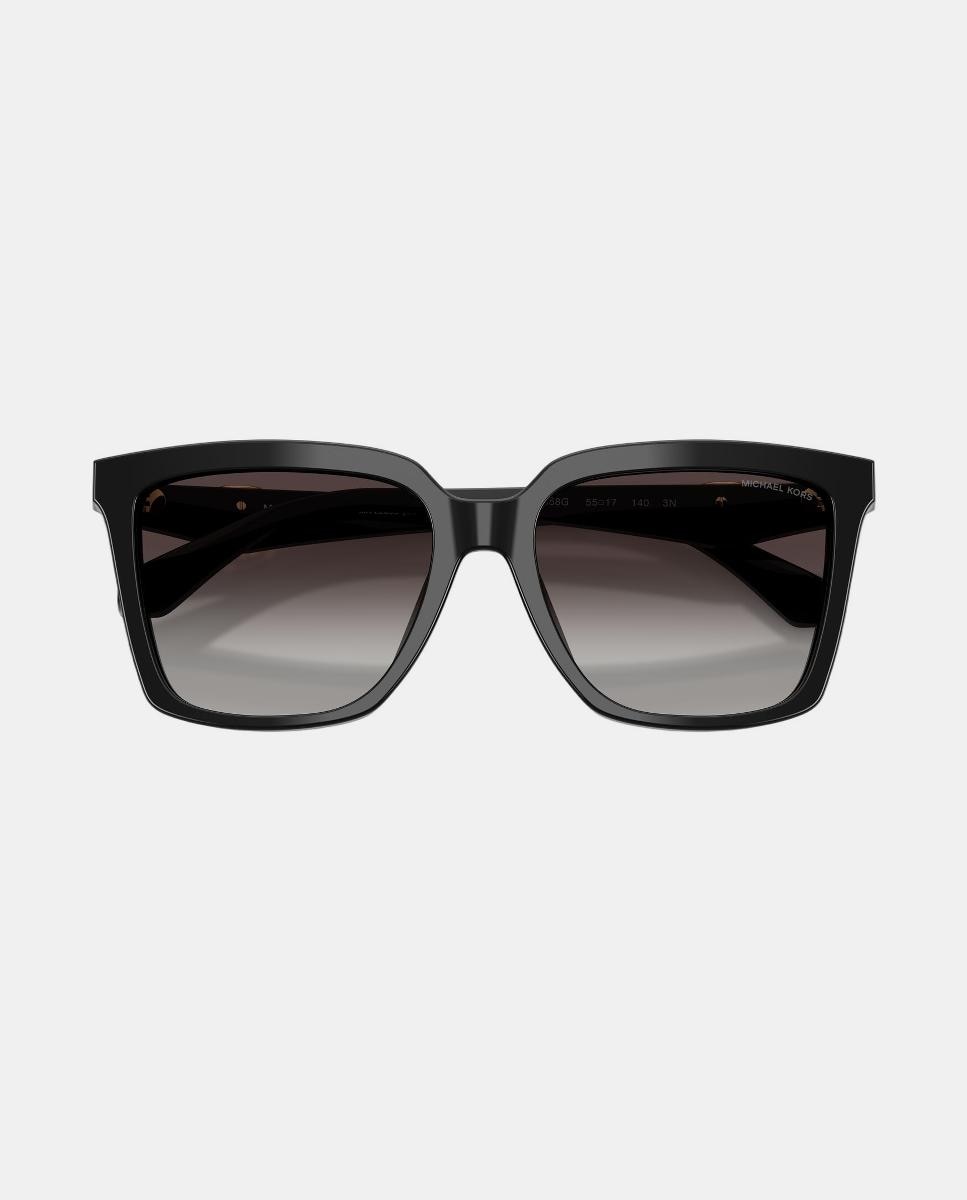 Gafas de sol MK2256U MENAGGIO de mujer cuadrada en acetato con lente degradada - Michael Kors - Negro Negro-5