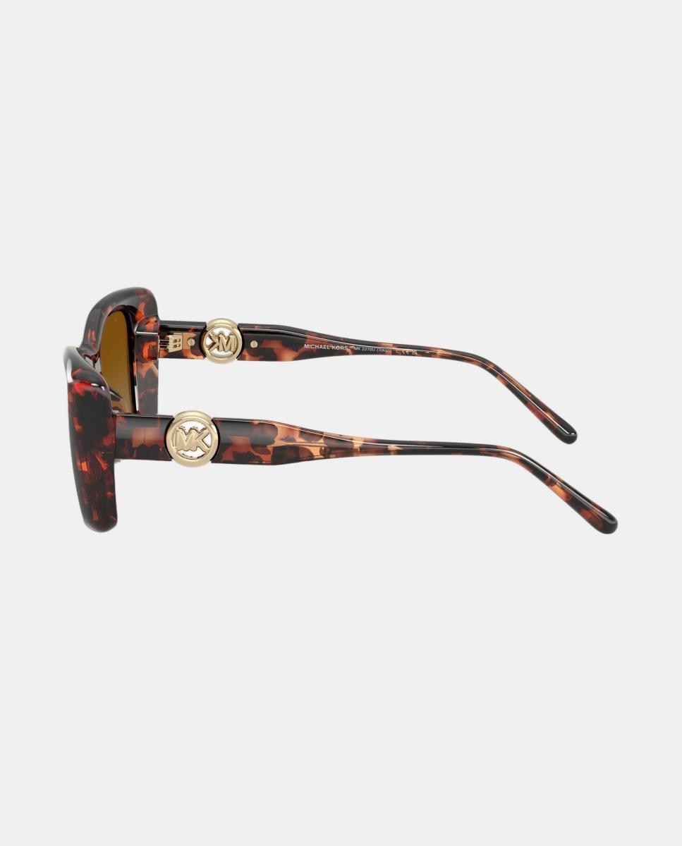 Gafas de sol MK2270U TOKYO de mujer cuadrada en inyectado con lente polarizada - Michael Kors - Marrón Marrón-3