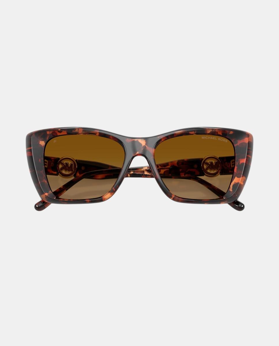 Gafas de sol MK2270U TOKYO de mujer cuadrada en inyectado con lente polarizada - Michael Kors - Marrón Marrón-5