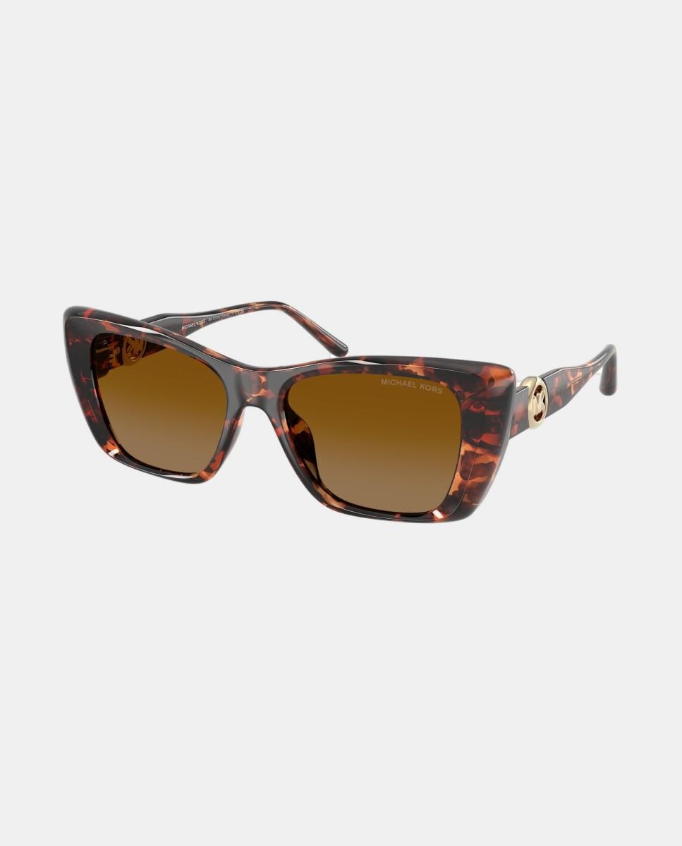 Gafas de sol MK2270U TOKYO de mujer cuadrada en inyectado con lente polarizada - Michael Kors - Marrón Marrón-8