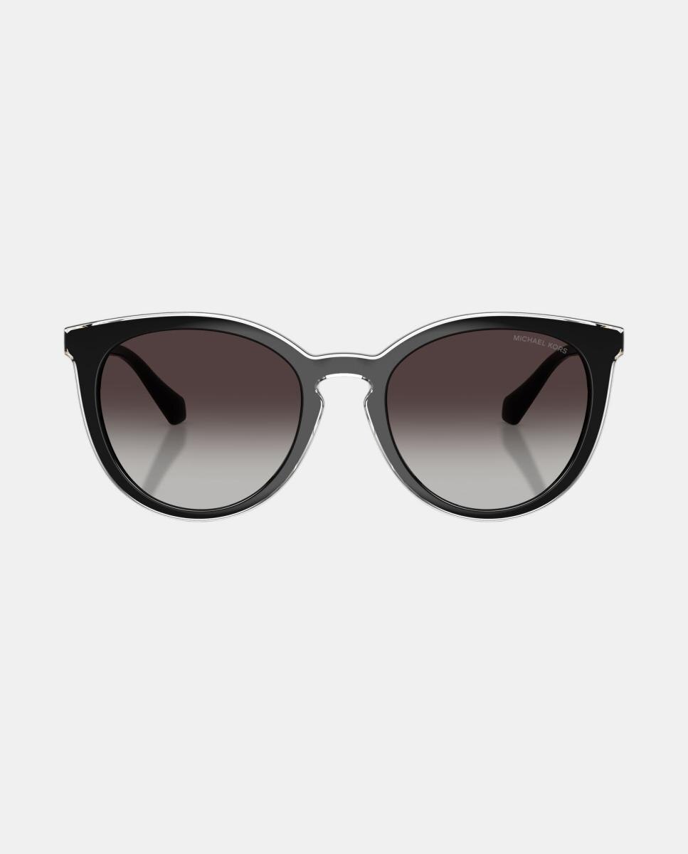 Imagen 4 de Gafas de sol MK2274U TARIFA de mujer redonda en inyectado con lente degradada - Michael Kors - Negro Negro