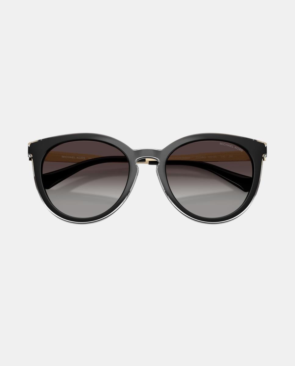 Imagen 5 de Gafas de sol MK2274U TARIFA de mujer redonda en inyectado con lente degradada - Michael Kors - Negro Negro