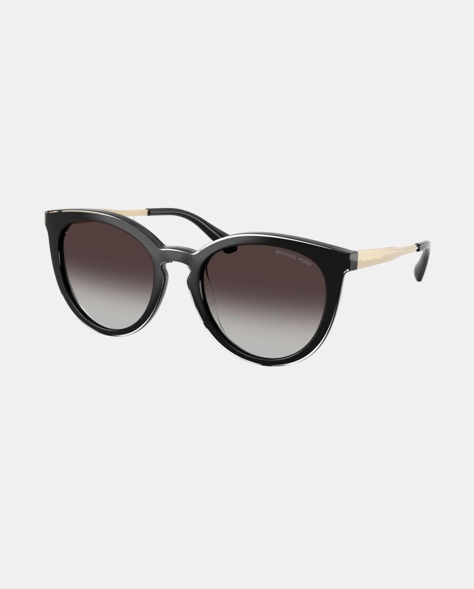 Imagen 8 de Gafas de sol MK2274U TARIFA de mujer redonda en inyectado con lente degradada - Michael Kors - Negro Negro