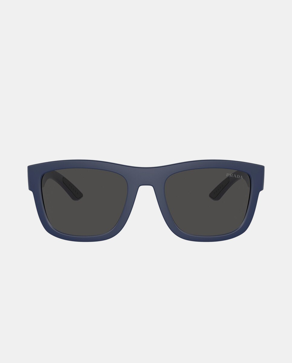 Imagen 0 de Gafas de sol PS1ZS de hombre rectangular en inyectado Azul