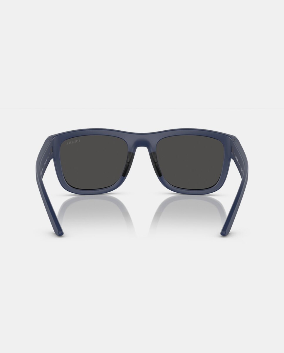 Gafas de sol PS1ZS de hombre rectangular en inyectado - Prada Linea Rossa - Azul Azul-6