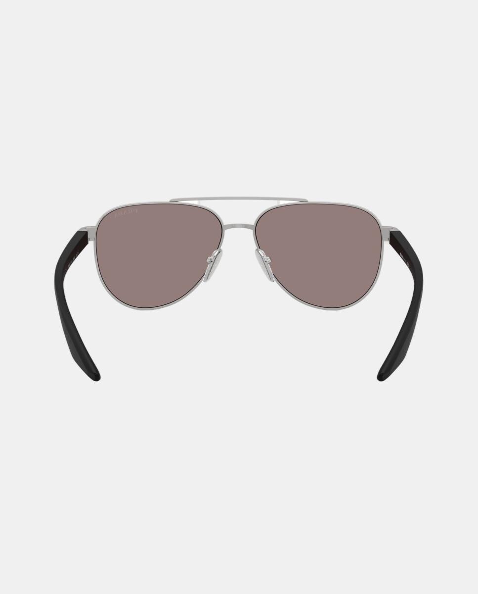 Gafas de sol PS A52S de hombre piloto en metal con lente espejada - Prada - Gris Gris-6