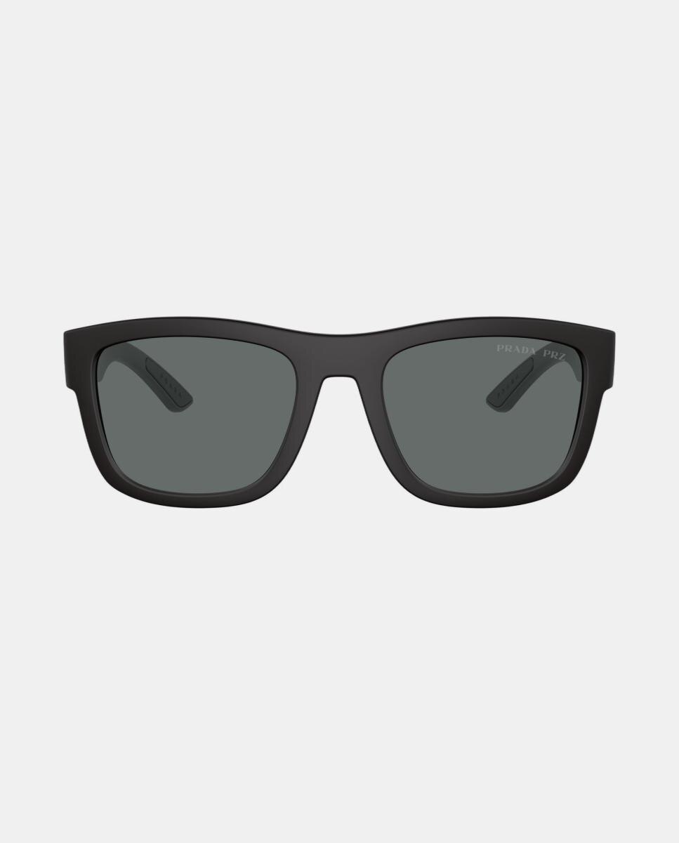 Imagen 0 de Gafas de sol PS1ZS de hombre rectangular en inyectado con lente polarizada Negro