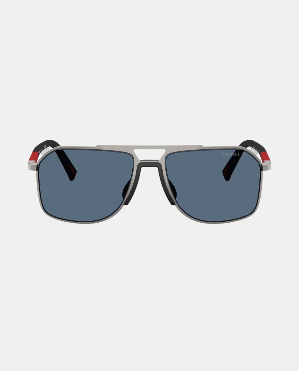 Imagen 0 de Gafas de sol PS B51S de hombre piloto en metal Gris