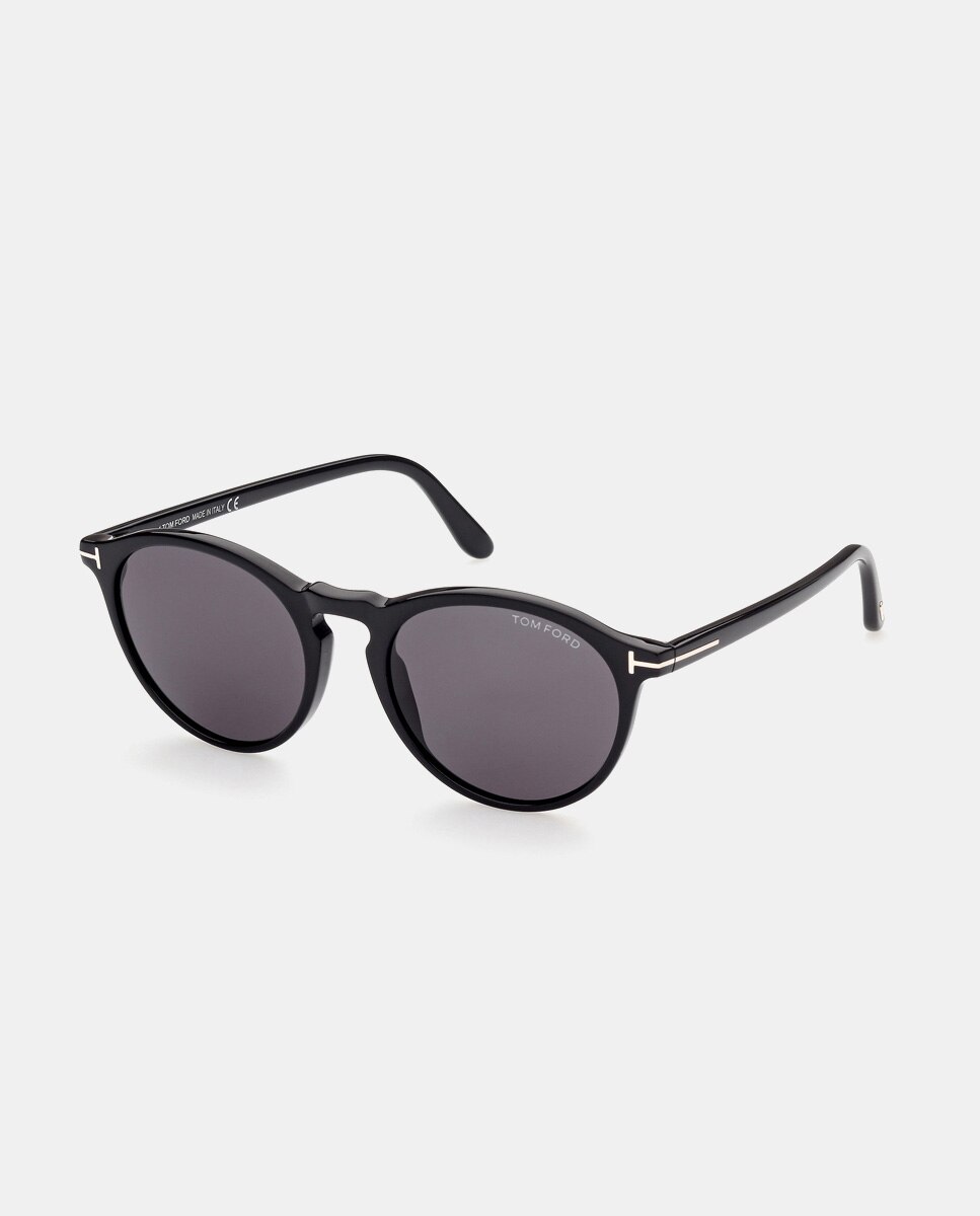 Gafas de sol redondas de acetato en - Tom Ford - Negro Negro-2