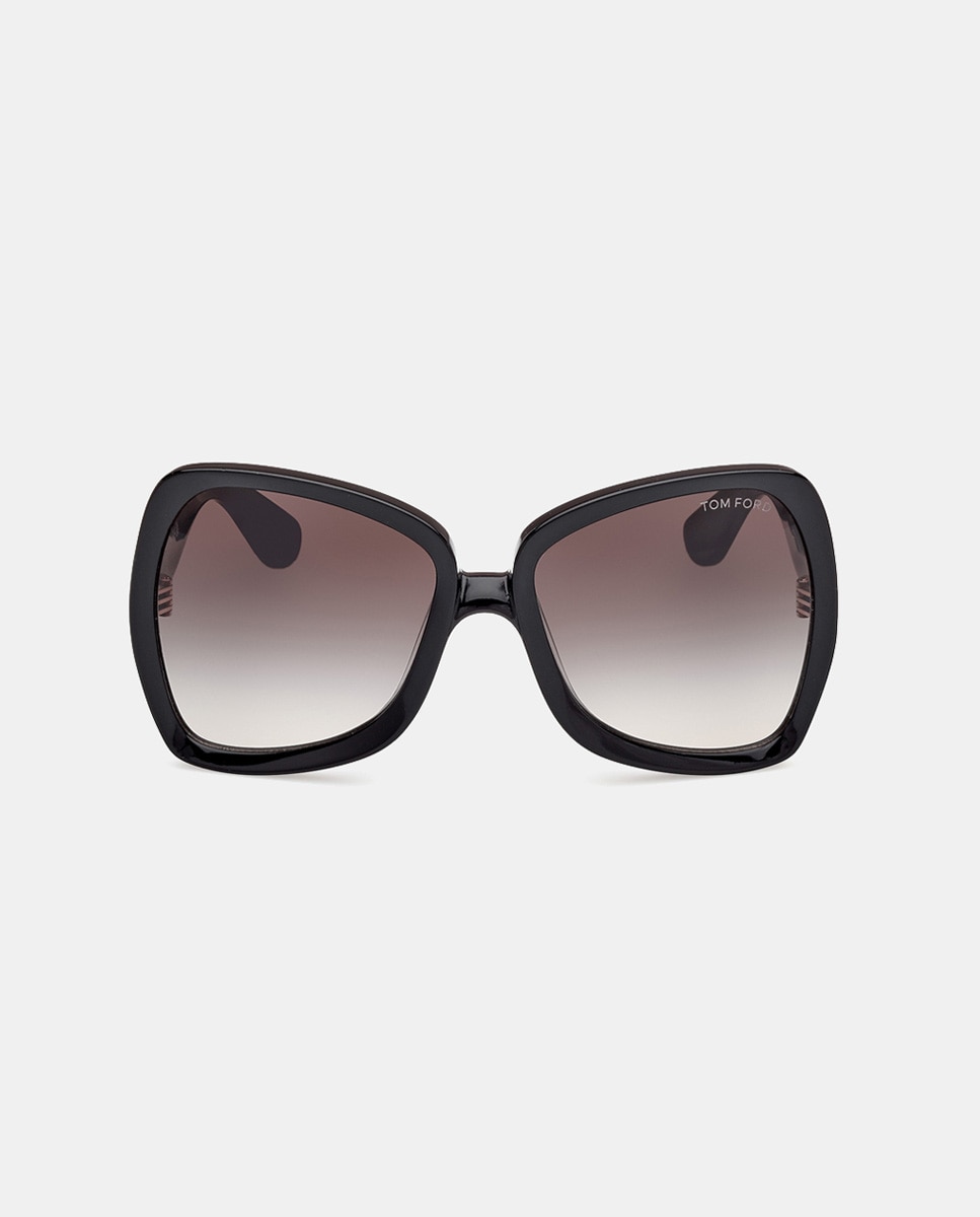 Imagem 0 de Óculos de Sol Cat Eye em Acetato com Lente em Degradé