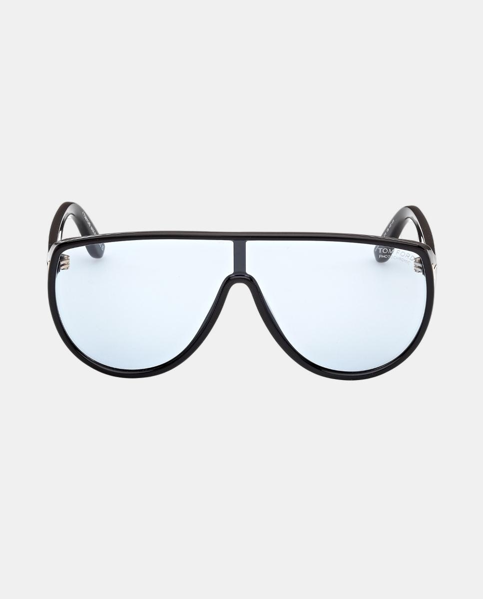 Imagen 0 de Gafa de sol de hombre pantalla en inyectado con lente fotocromatica Negro
