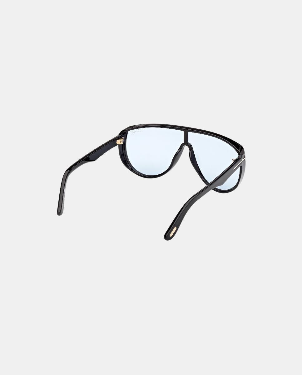 Gafa de sol de hombre pantalla en inyectado con lente fotocromatica - Tom Ford - Negro Negro-4