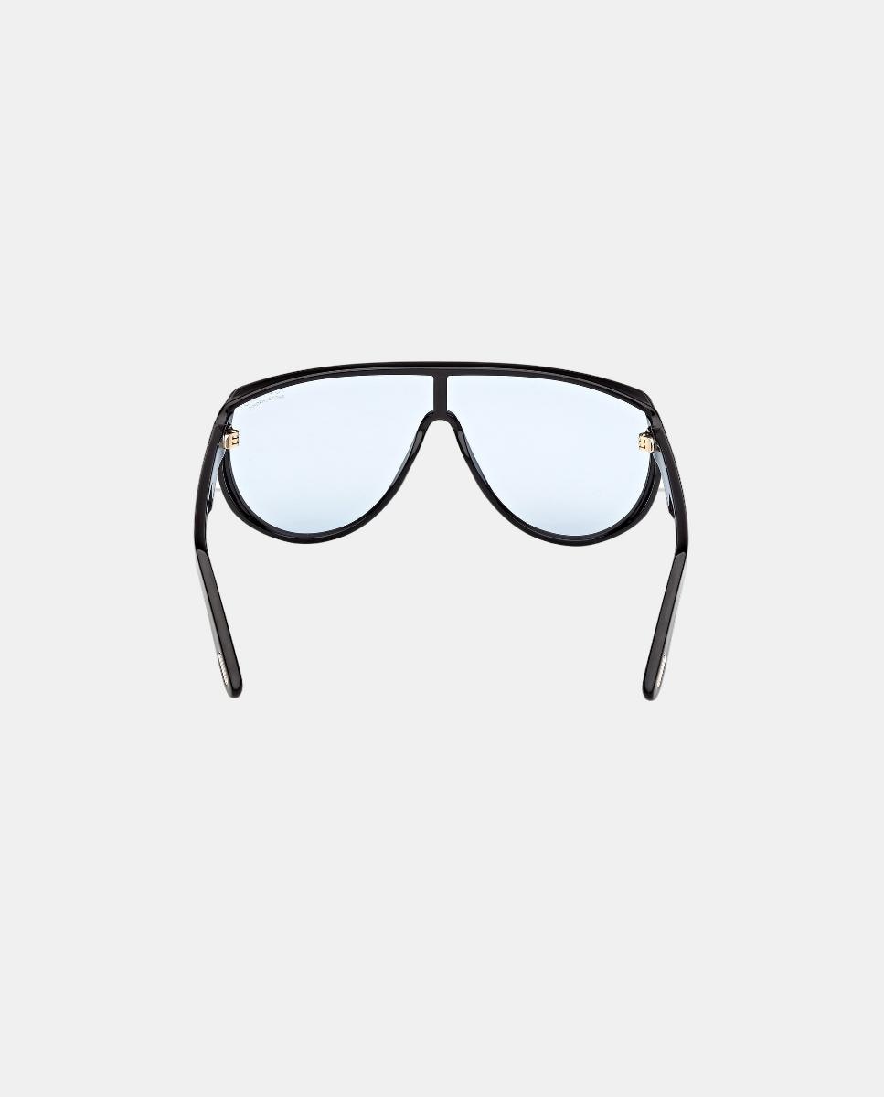 Gafa de sol de hombre pantalla en inyectado con lente fotocromatica - Tom Ford - Negro Negro-5