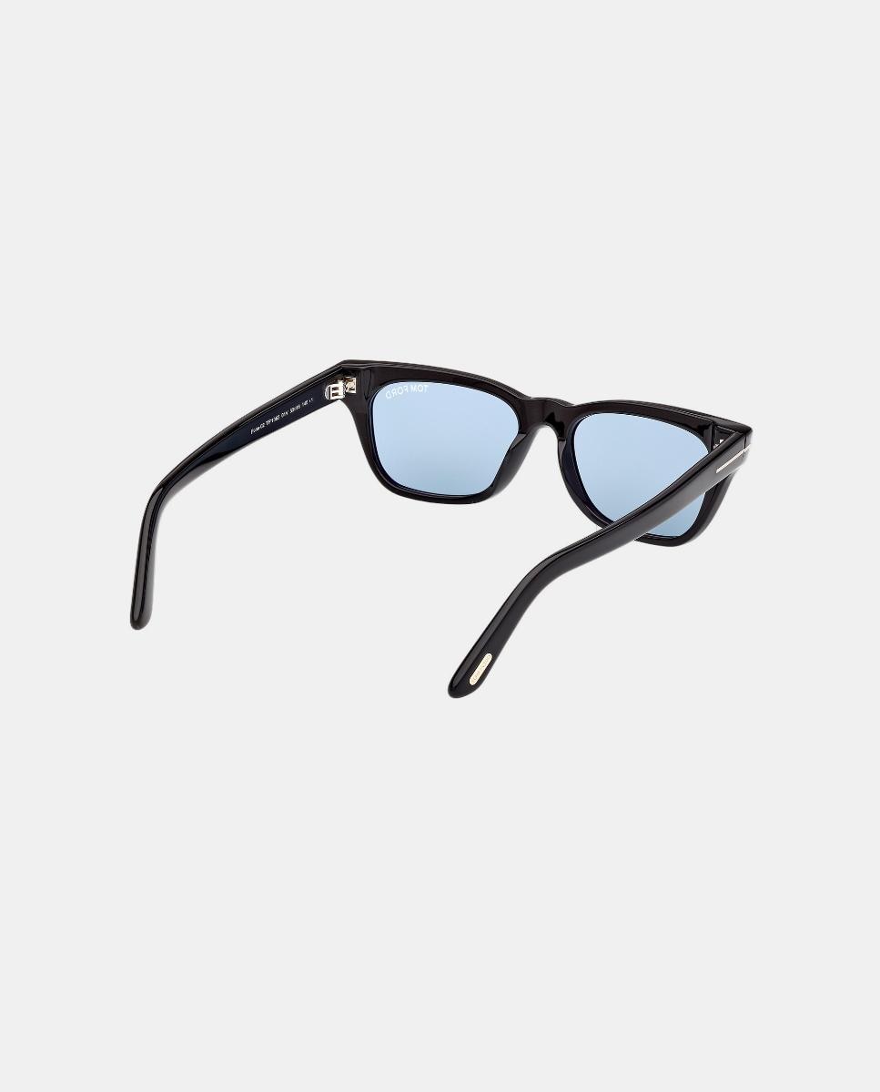 Imagen 4 de Gafa de sol unisex rectangular en acetato - Tom Ford - Negro Negro