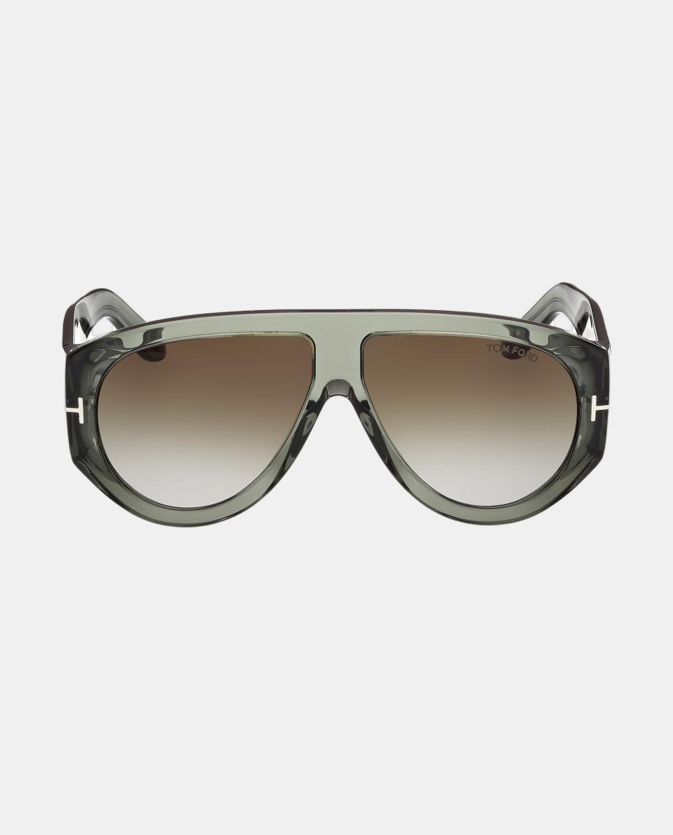 Imagen 0 de Gafas de sol FT1044 BRONSON de hombre piloto en acetato con lente degradada Verde