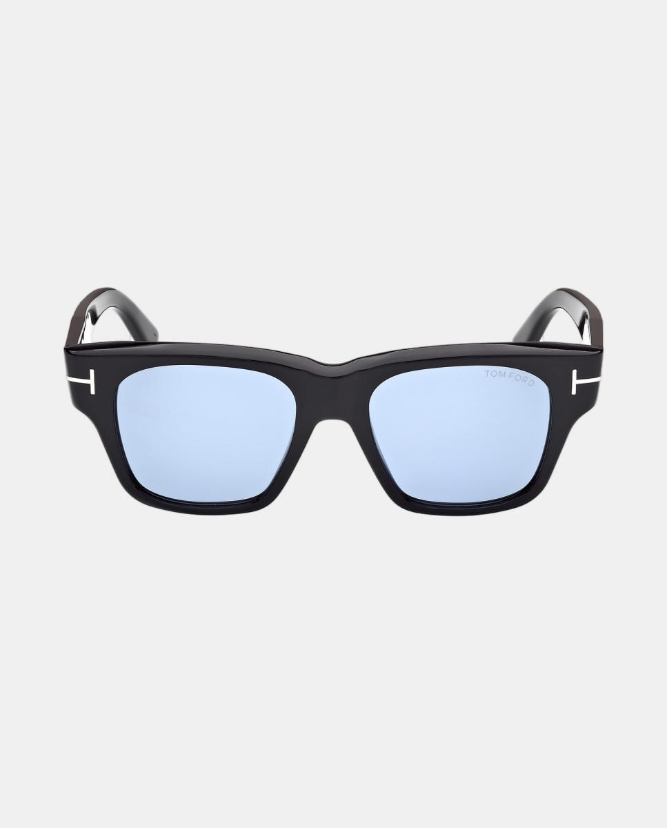 Imagen 0 de Gafas de sol FT1280 CAINE-02 de hombre cuadrada en acetato Negro