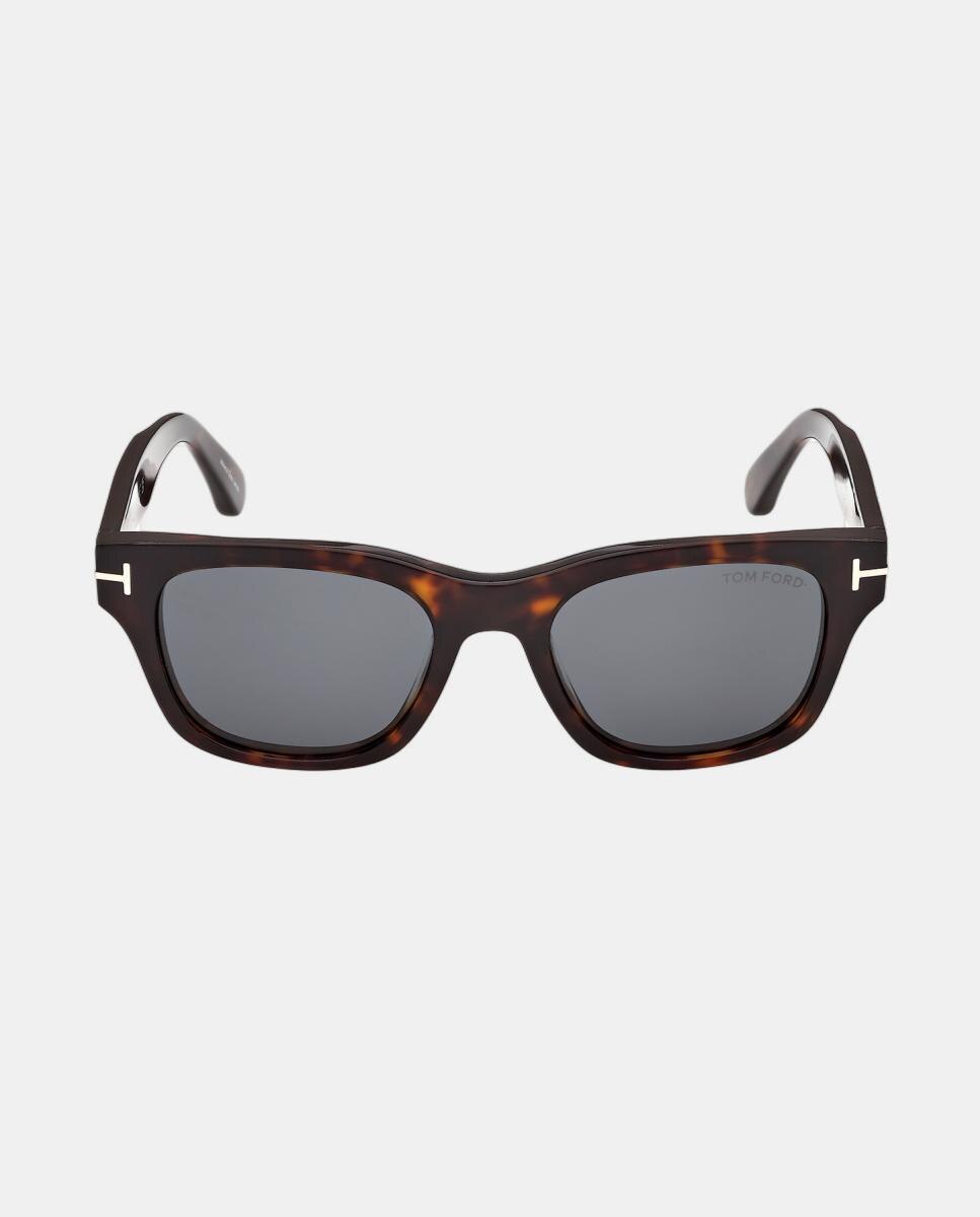 Imagen 0 de Gafas de sol FT1357 BRONSON de hombre cuadrada en acetato Marrón