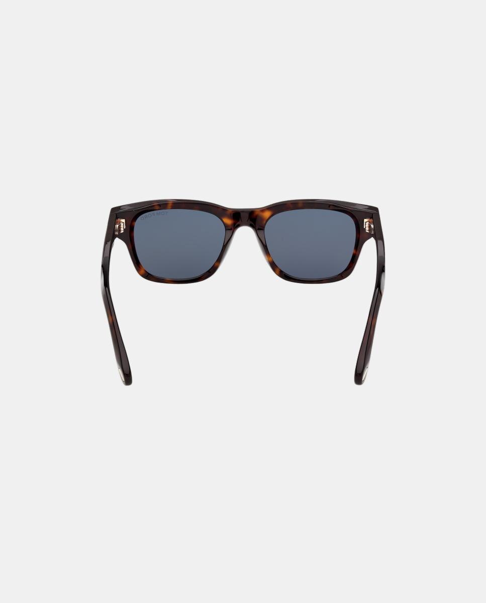 Gafas de sol FT1357 BRONSON de hombre cuadrada en acetato - Tom Ford - Marrón Marrón-5