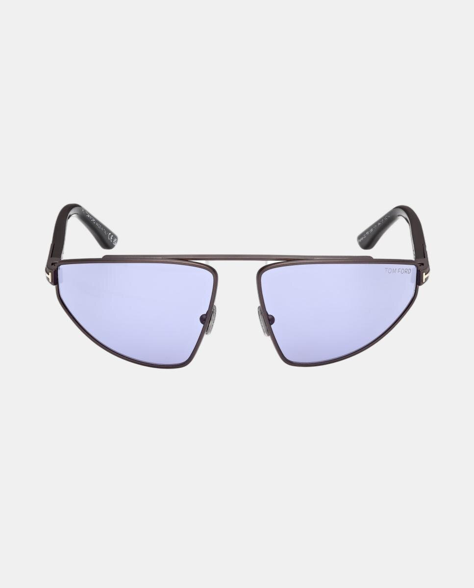 Imagen 0 de Gafas de sol FT1399 PARKER-02 unisex piloto en metal Gris