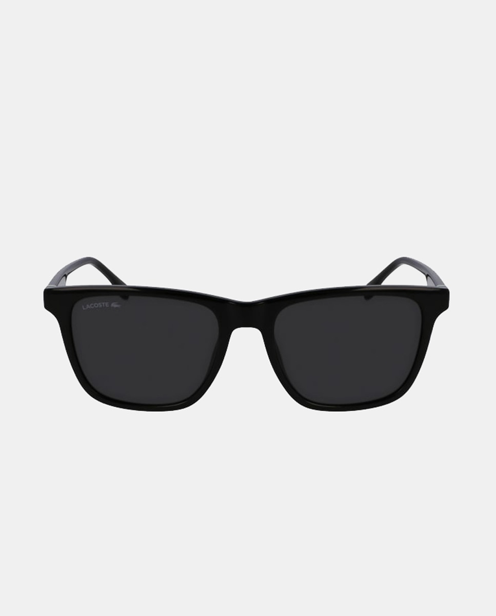 Gafas de sol de hombre cuadrada en inyectado - Lacoste - Negro Negro-1