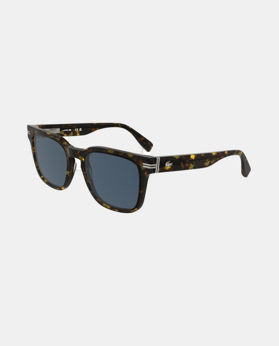 Gafa de sol de hombre cuadrada en acetato - Lacoste - Marrón Marrón-2