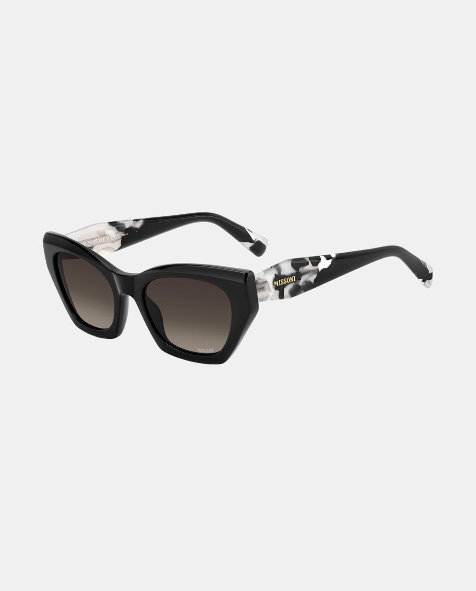 Imagen 3 de Gafas de sol MIS 0300/S de mujer rectangular en acetato con lente degradada - Missoni - Negro Negro