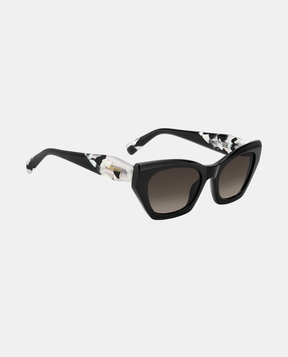 Imagen 4 de Gafas de sol MIS 0300/S de mujer rectangular en acetato con lente degradada - Missoni - Negro Negro