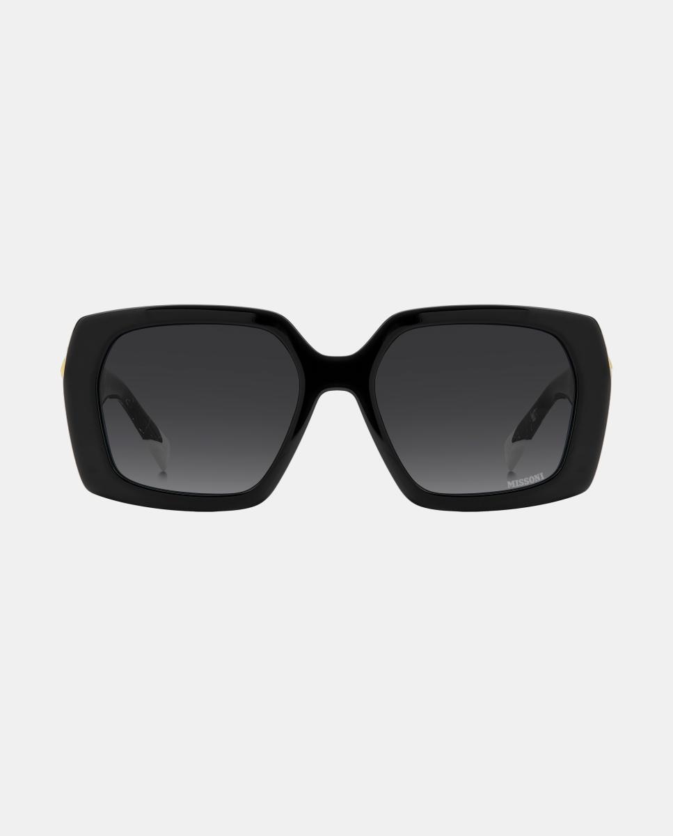 Imagen 1 de Gafas de sol MIS 0246/G/S de mujer cuadrada en acetato con lente degradada Negro