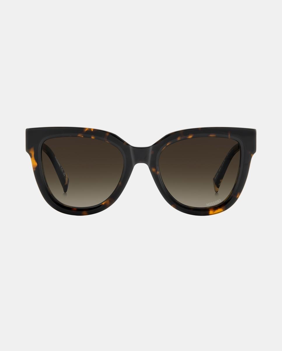 Imagen 1 de Gafas de sol MIS 0290/S de mujer redondeada en acetato con lente degradada Marrón