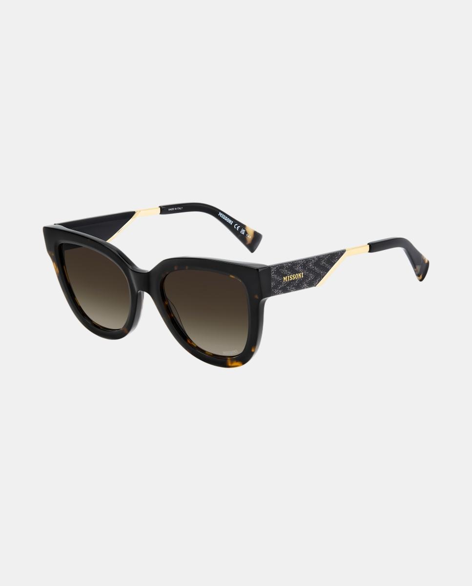Imagen 6 de Gafas de sol MIS 0290/S de mujer redondeada en acetato con lente degradada - Missoni - Marrón Marrón
