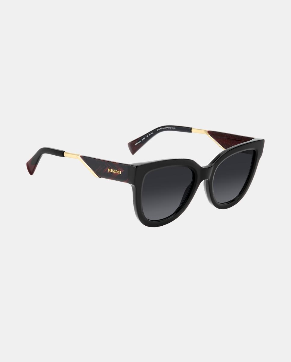 Imagen 4 de Gafas de sol MIS 0290/S de mujer redondeada en acetato con lente degradada - Missoni - Negro Negro