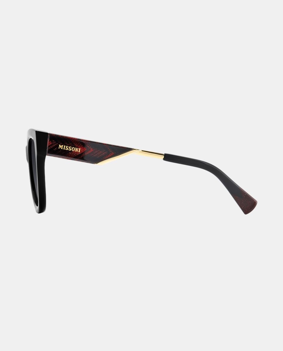 Imagen 5 de Gafas de sol MIS 0290/S de mujer redondeada en acetato con lente degradada - Missoni - Negro Negro