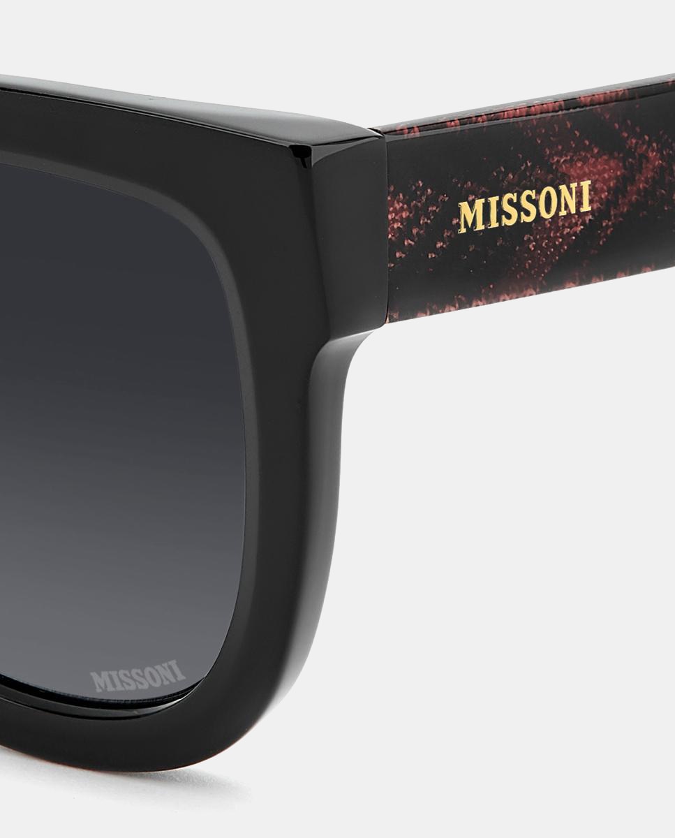 Imagen 6 de Gafas de sol MIS 0290/S de mujer redondeada en acetato con lente degradada - Missoni - Negro Negro