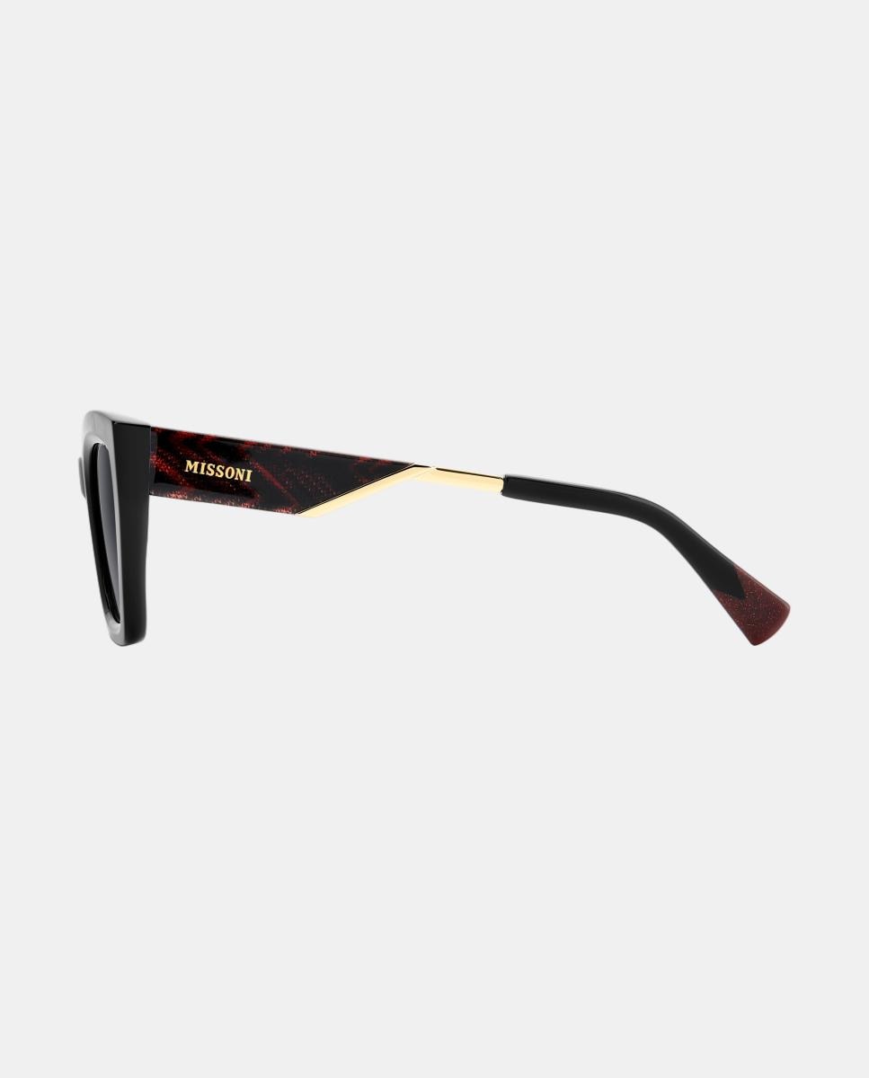 Imagen 5 de Gafas de sol MIS 0291/G/S de mujer cuadrada en acetato con lente degradada - Missoni - Negro Negro