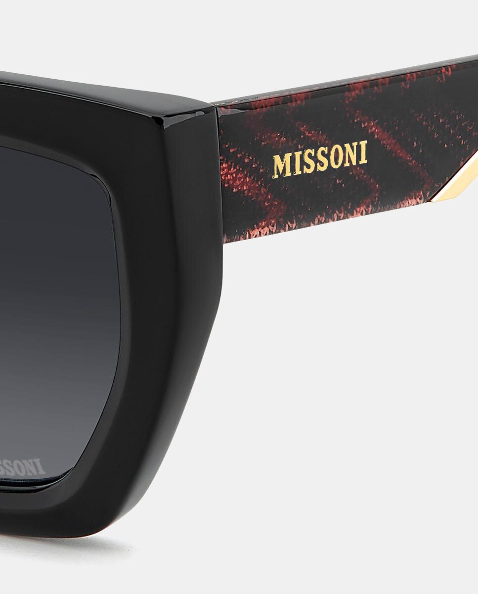 Imagen 6 de Gafas de sol MIS 0291/G/S de mujer cuadrada en acetato con lente degradada - Missoni - Negro Negro
