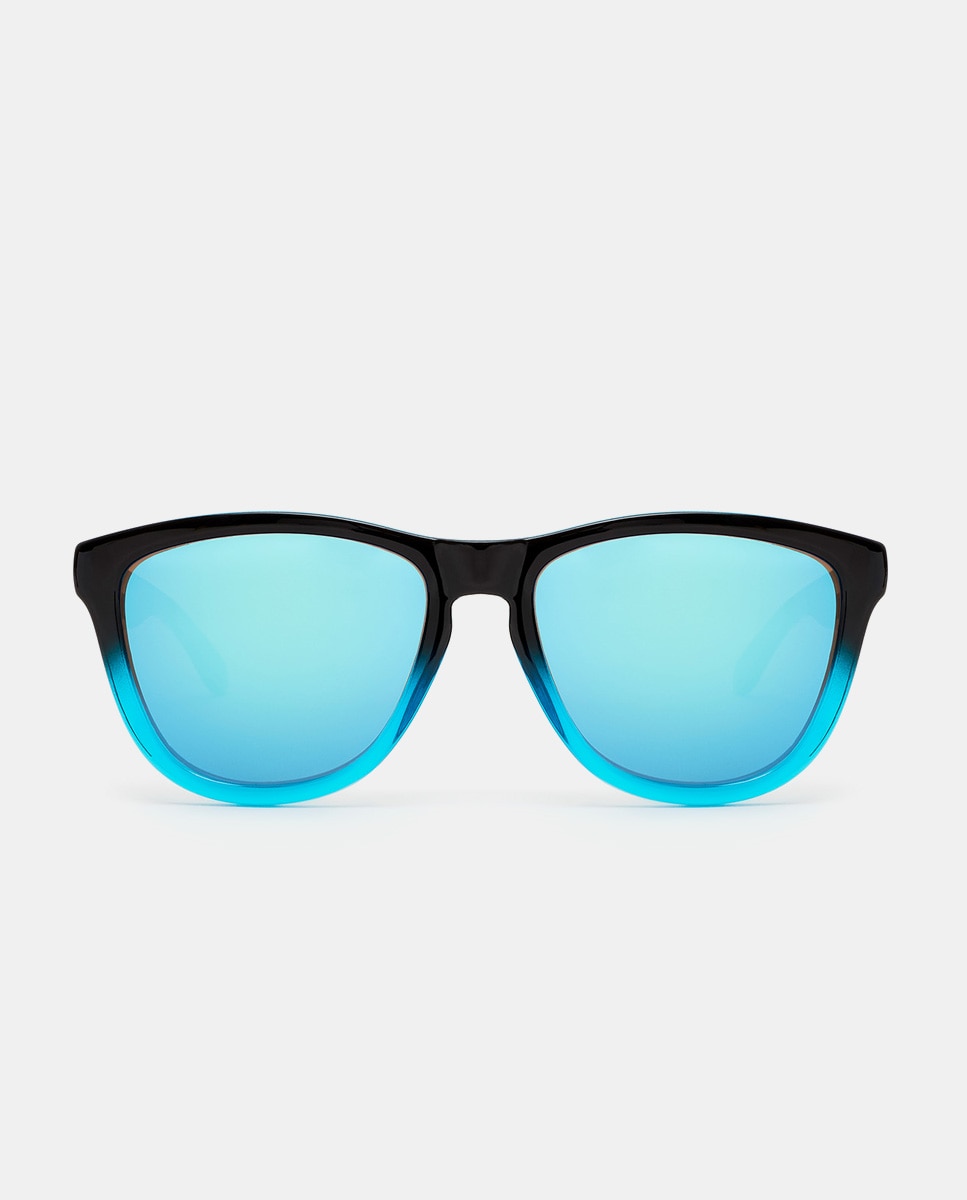 Imagem 0 de Óculos de Sol Squared em Degradé e com Lentes Espelhadas - Preto