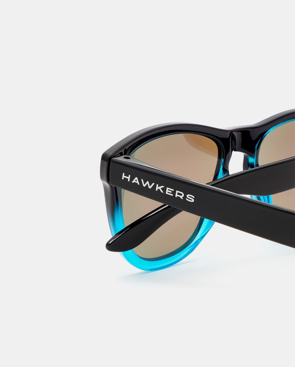 Óculos de Sol Squared em Degradé e com Lentes Espelhadas - Preto Preto-7