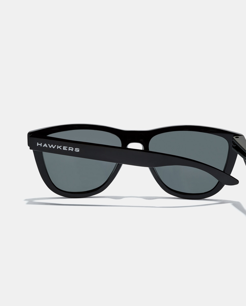 Óculos de Sol Quadrados com Lentes Polarizadas - Preto Preto-4
