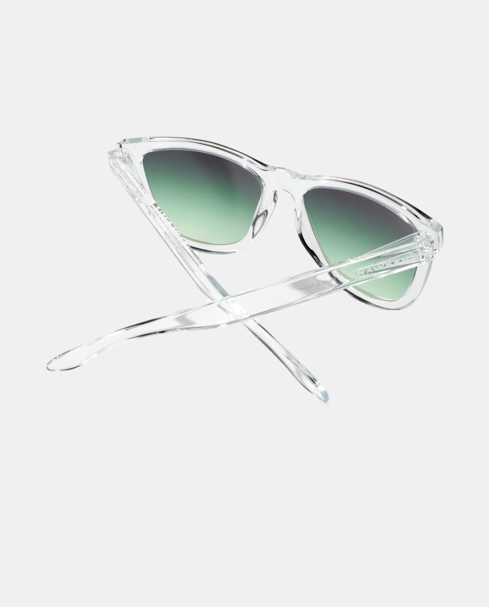 Óculos de Sol Unissexo One Raw Quadrados de TR90 com Lente em Degradé Transparente-4