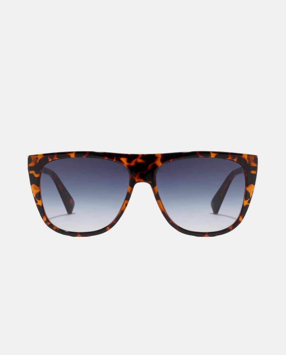 Imagem 0 de Óculos de Sol Unissexo Runway Quadrados de TR90 com Lente em Degradé