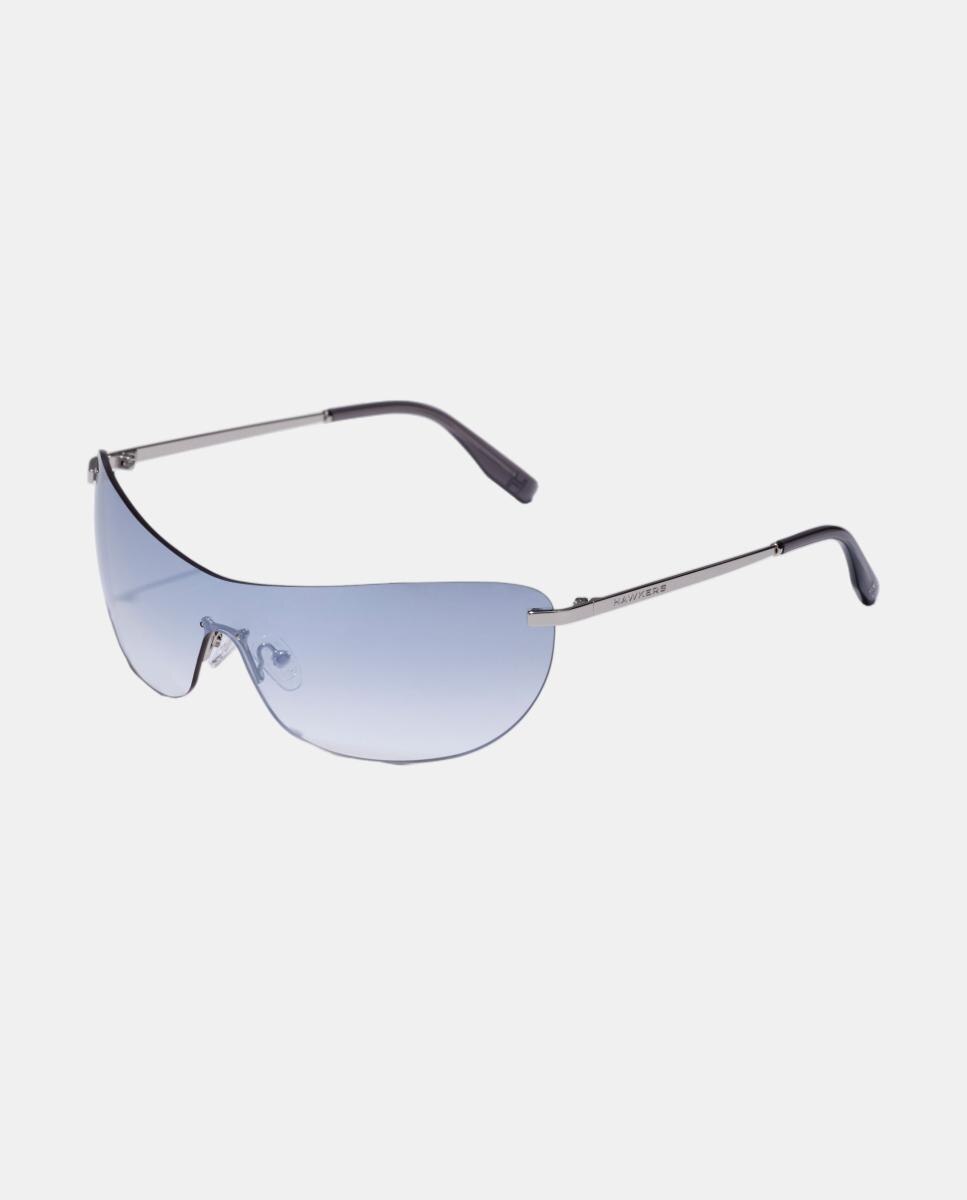 Óculos de Sol HLMN26SSM0 Unissexo Lumen Máscara com Lente Cosmética Prata-2