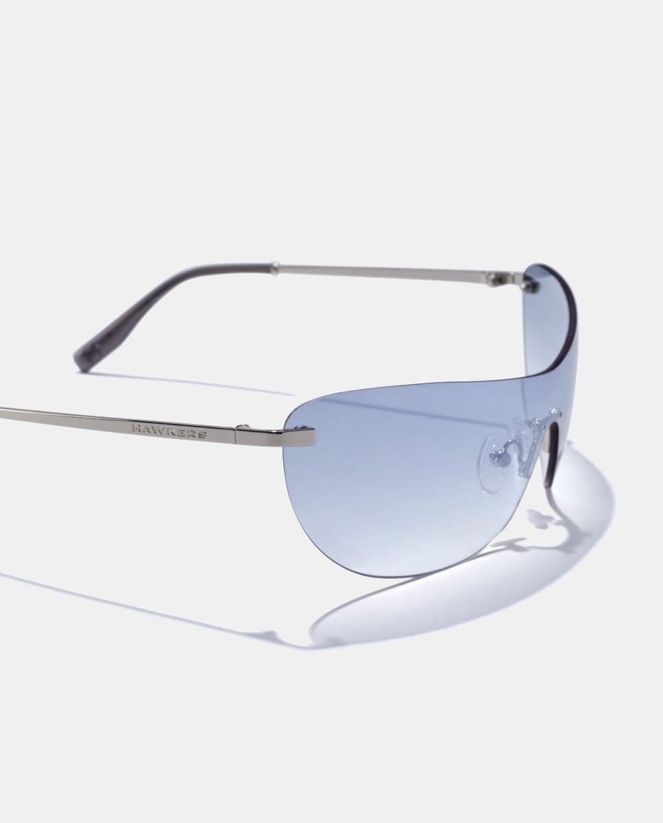 Óculos de Sol HLMN26SSM0 Unissexo Lumen Máscara com Lente Cosmética Prata-3
