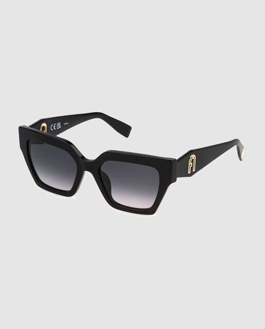 Imagen 0 de Gafas de sol de mujer cuadrada en acetato lente degradada