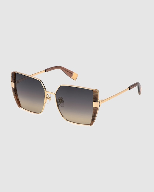 Imagen 0 de Gafas de sol de mujer cuadrada en acetato lente degradada