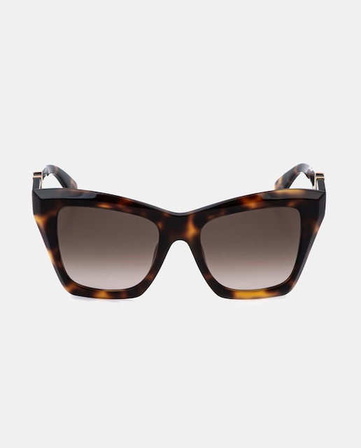 Imagen 0 de Gafa de sol de mujer cuadrada en acetato con lente degradada