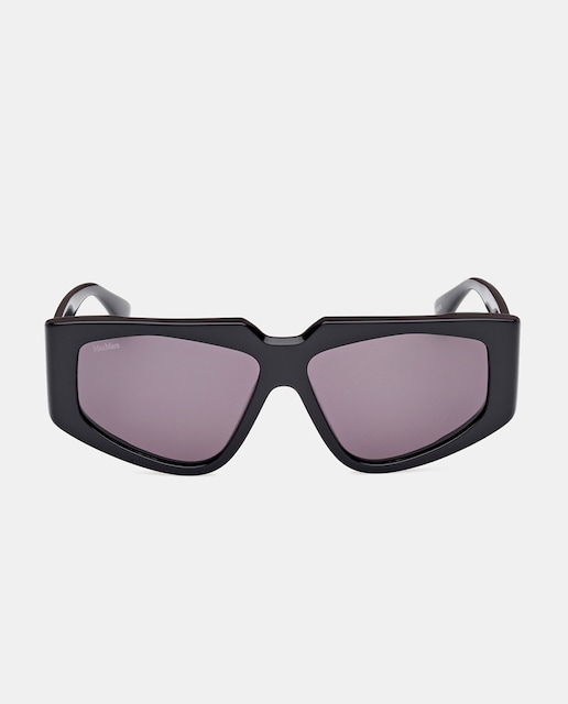Imagen 0 de Gafas de sol de mujer redondas en acetato en negro