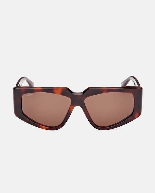 Imagen 0 de Gafas de sol de mujer redondas en acetato en negro