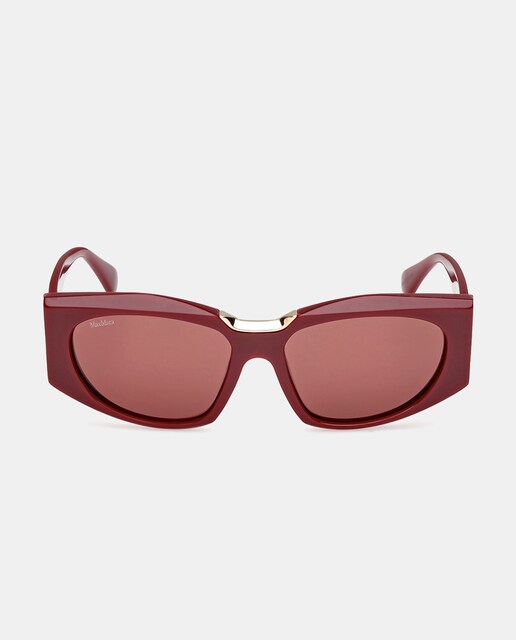 Imagem 0 de Óculos de Sol Retangulares em Acetato