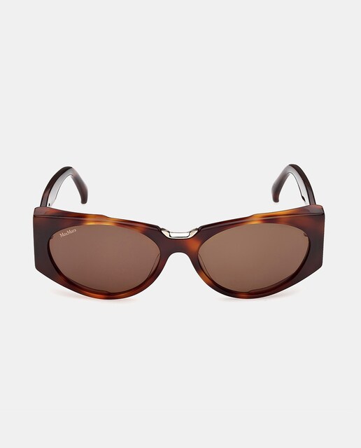 Imagem 0 de Óculos de Sol Ovais em Acetato