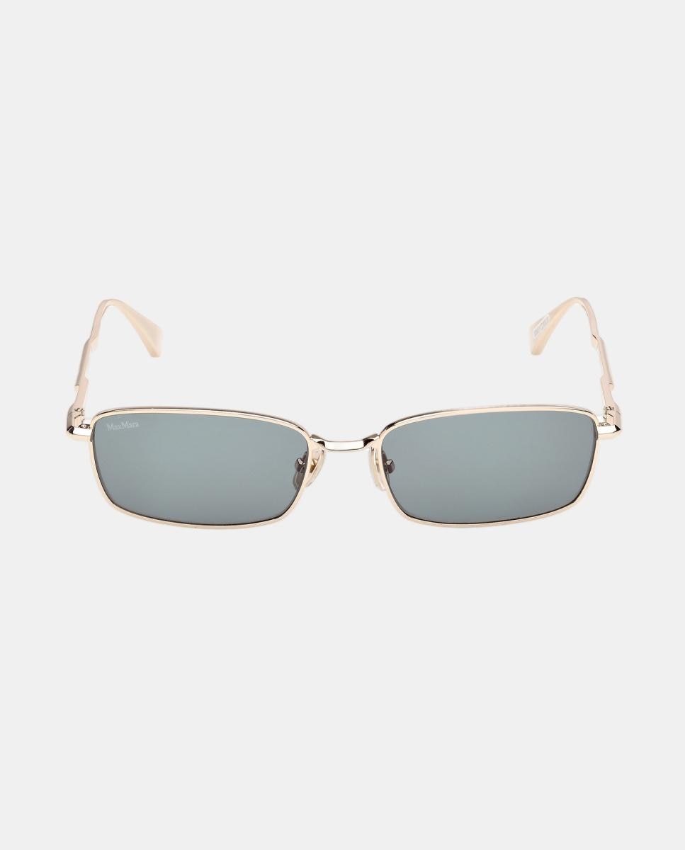 Imagen 0 de Gafas de sol MM0199 de mujer cuadrada en metal Oro